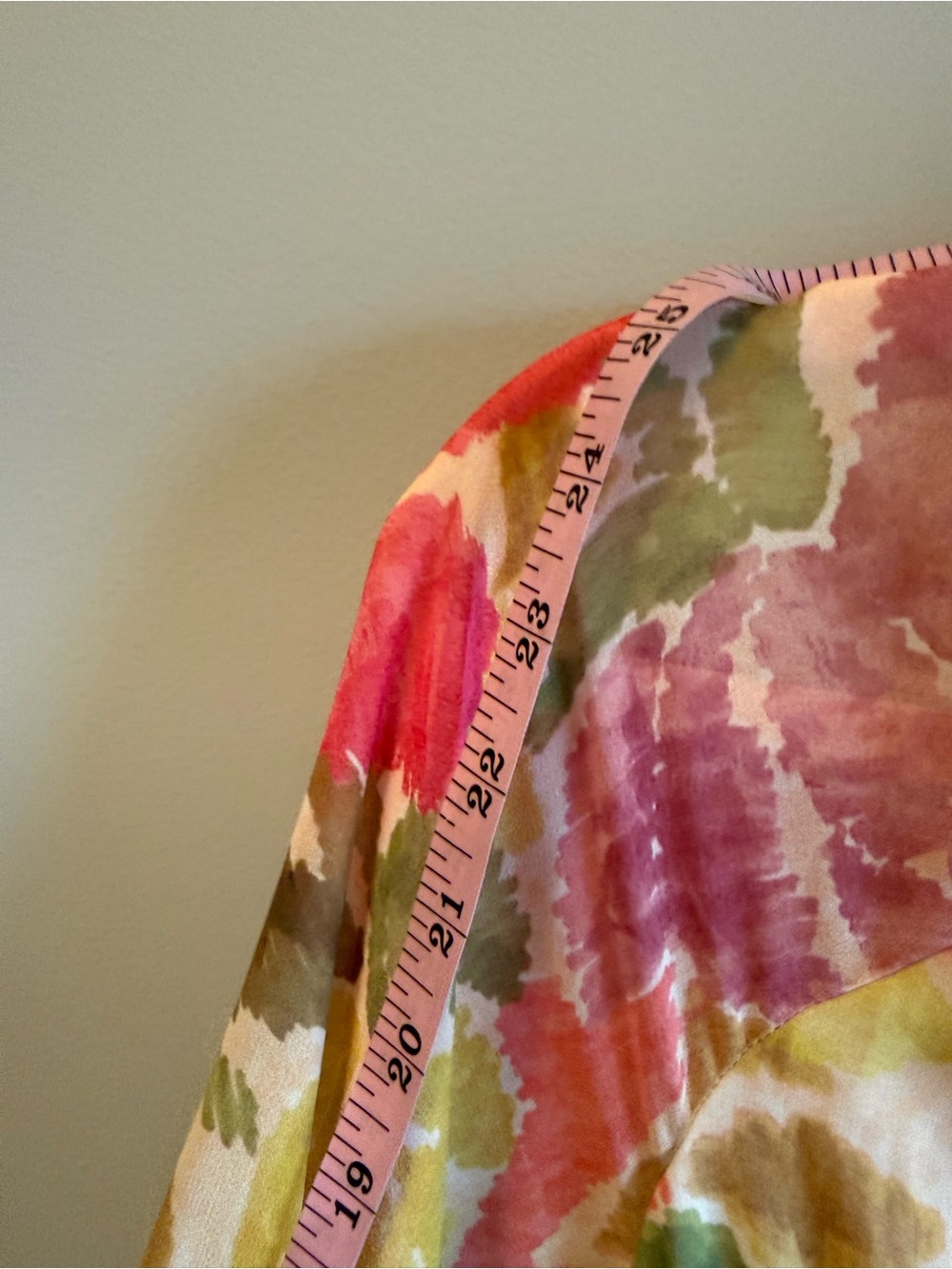 Zara Pink Yellow Green Floral Lightweight Dress XS - Picture 5 of 16